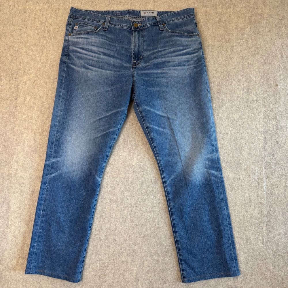 AG Adriano Goldschmied Everett 15 Year Aged Slim Straight Jeans Mens 38x28